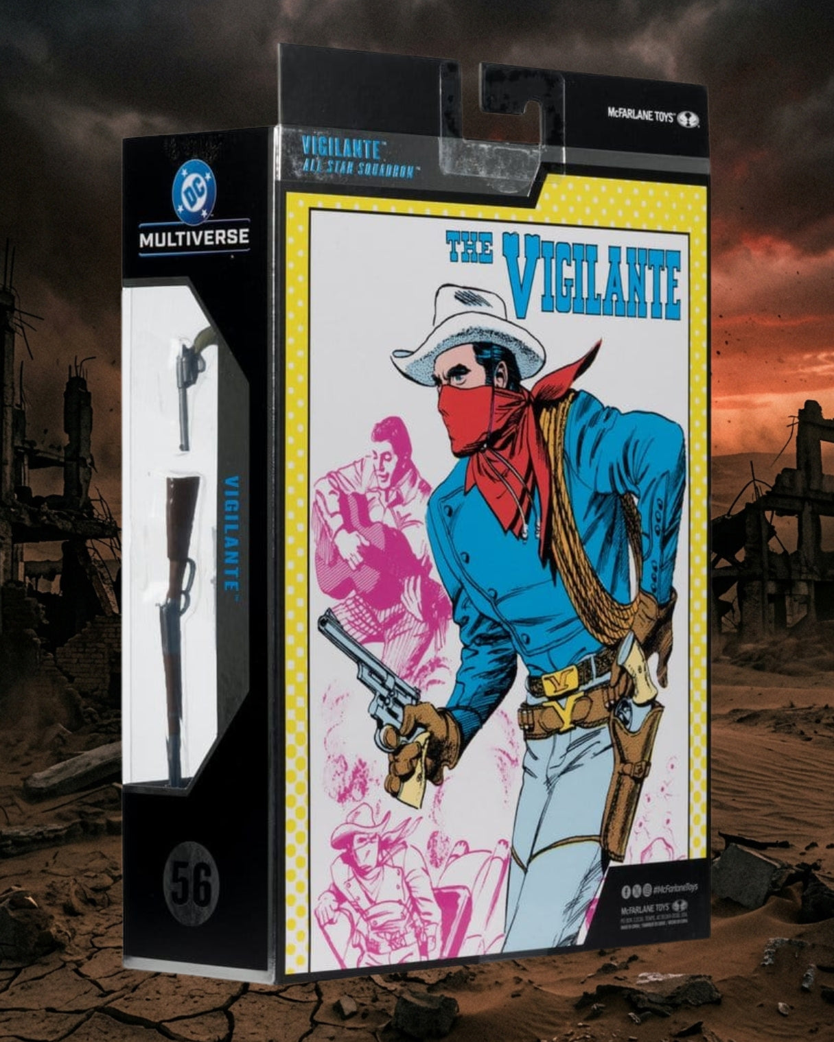 DC Multiverse McFarlane Collector Edition Vigilante All-Star Squadron #56 7-Inch Scale Action Figure