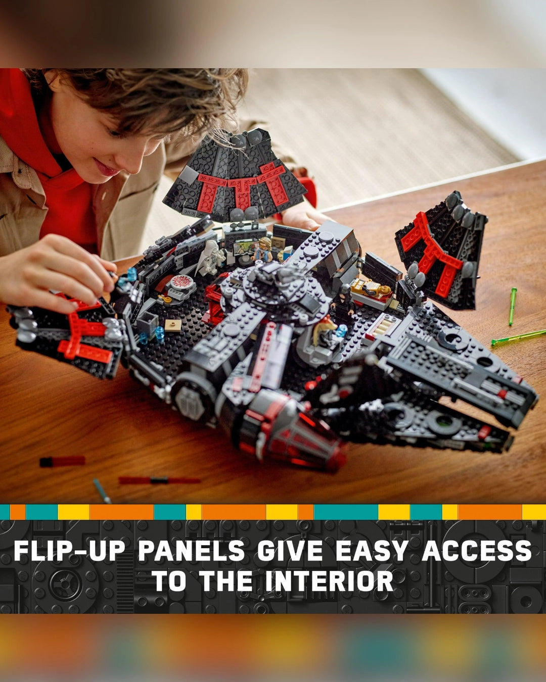 LEGO® Star Wars The Dark Falcon (75389) By LEGO | Star Wars Rebuild the Galaxy Collection