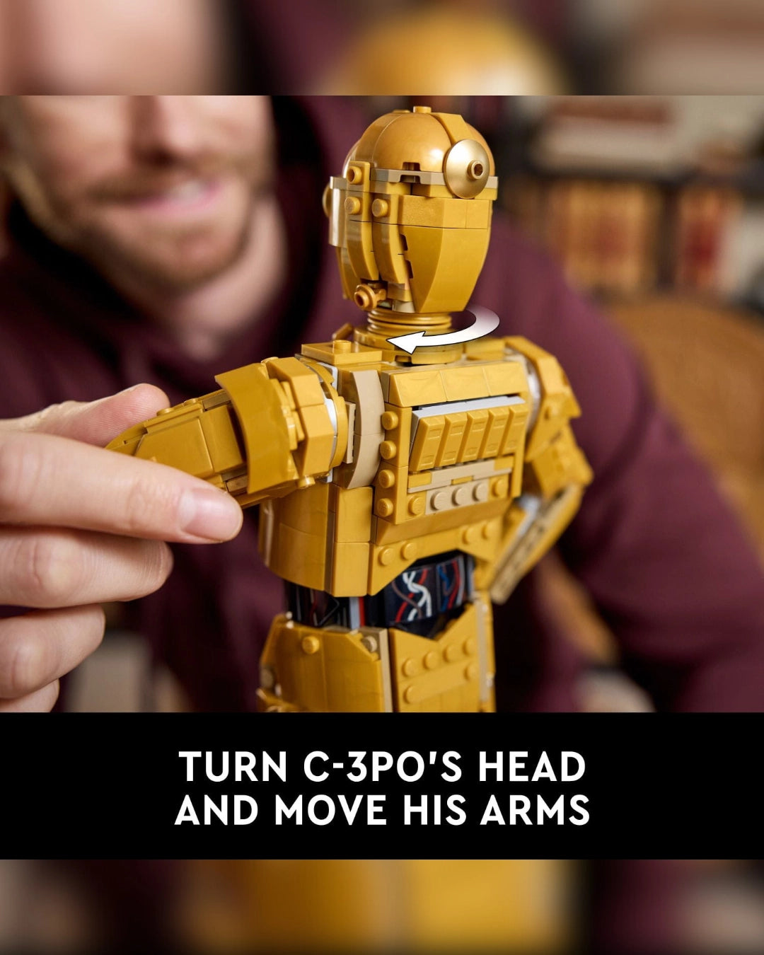 LEGO® Star Wars C-3PO Buildable Droid (75398) By LEGO | Star Wars 25th Anniversary Collection