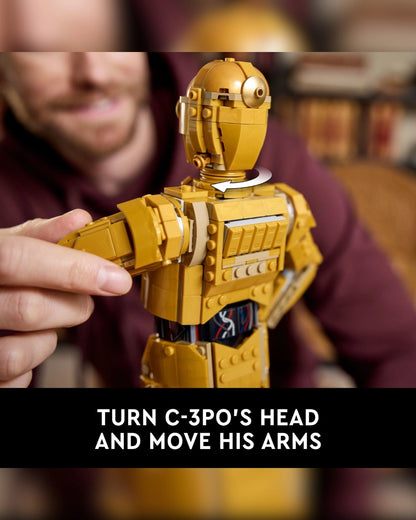 LEGO® Star Wars C-3PO Buildable Droid (75398) By LEGO | Star Wars 25th Anniversary Collection
