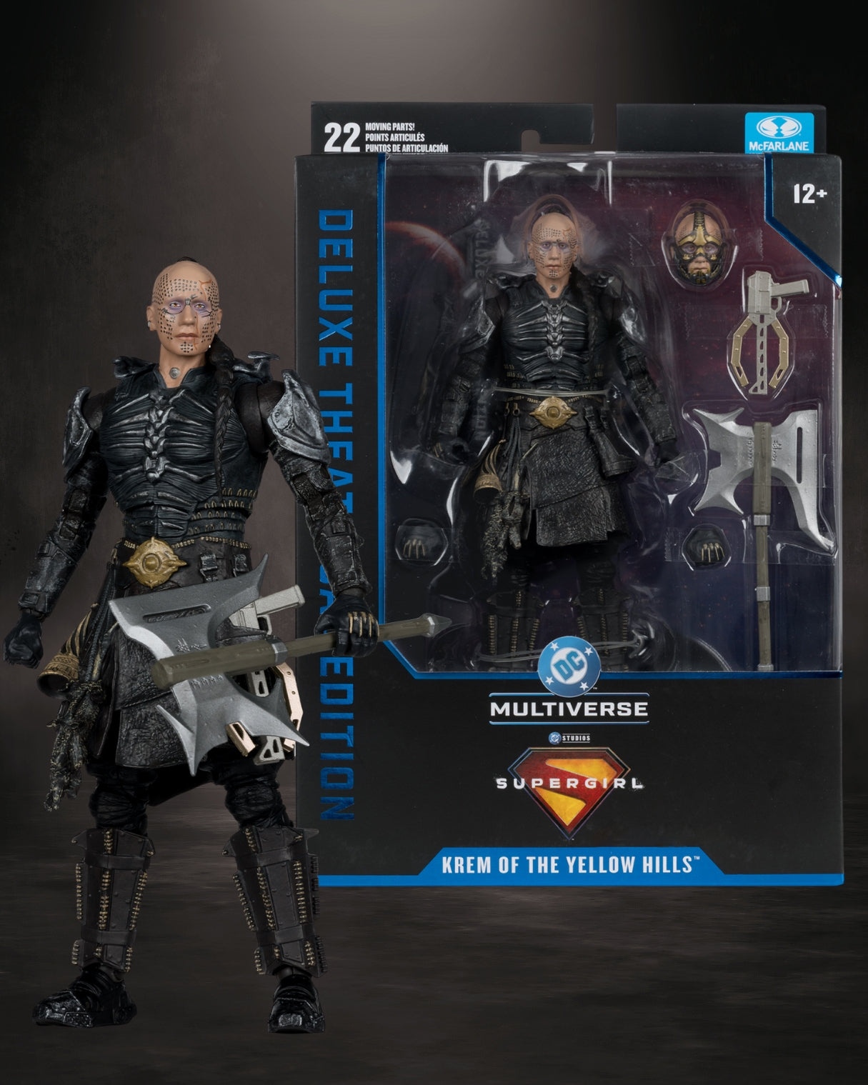 DC Multiverse Deluxe Theatrical Edition Supergirl Movie Krem of the Yellow Hills 7-Inch Scale Action Figure