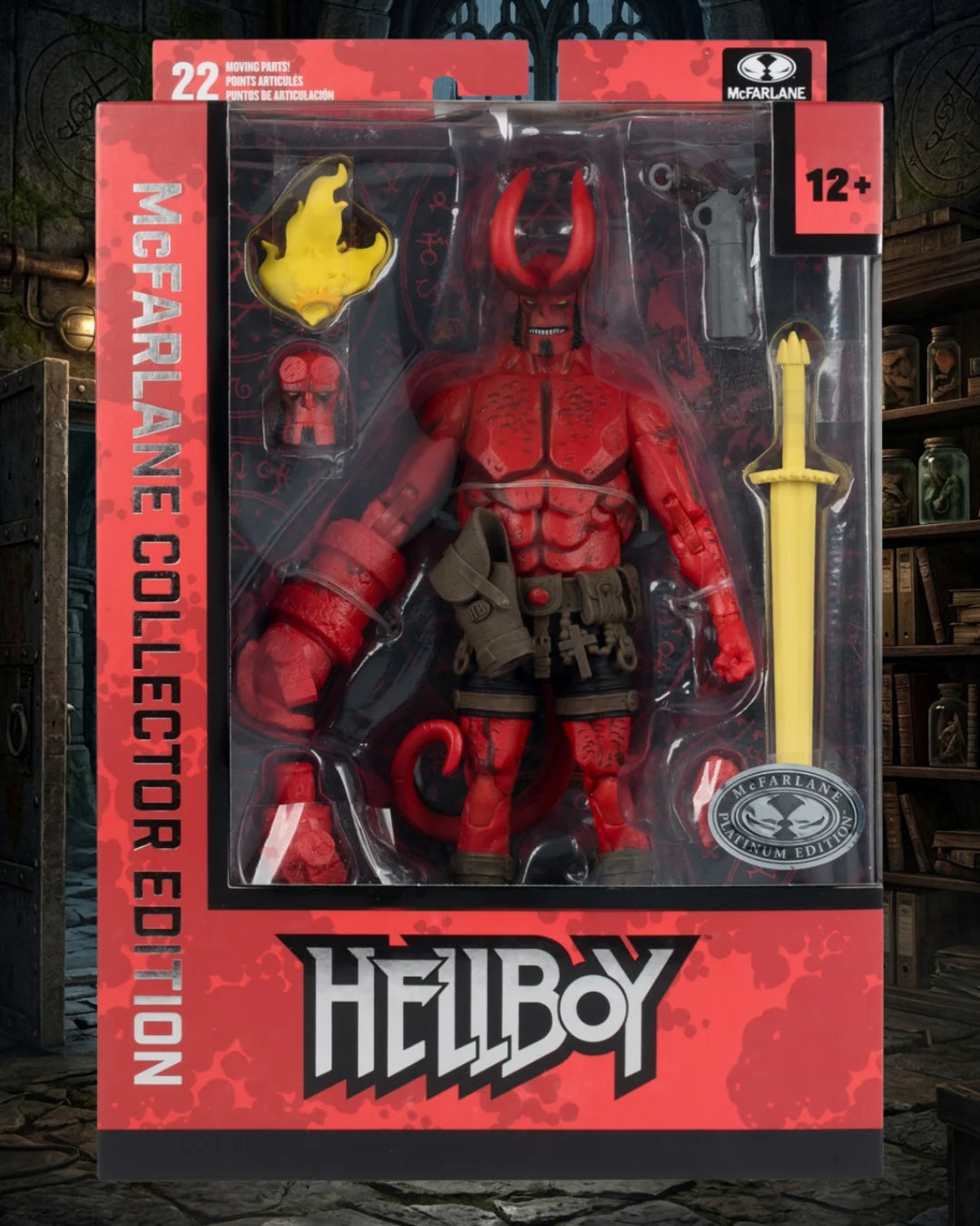 Hellboy McFarlane Collector Edition Chase Variant #60 7-Inch Scale Action Figure
