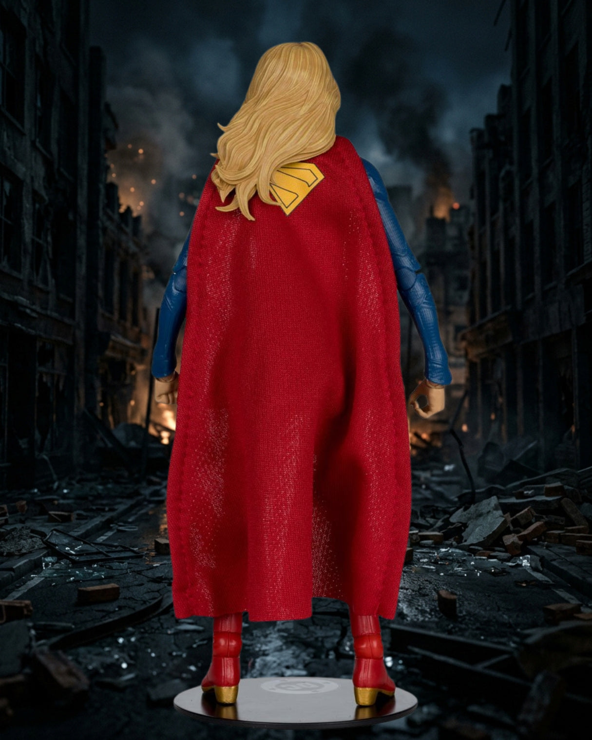 DC Multiverse Deluxe Theatrical Edition Supergirl Movie Supergirl and Baby Krypto 7-Inch Scale Action Figure