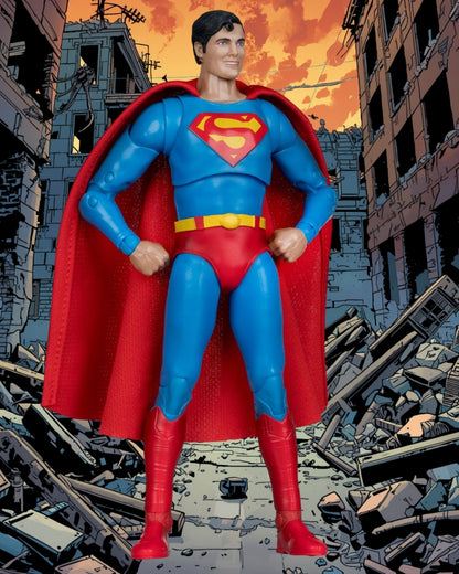DC Multiverse Deluxe Theatrical Edition Wave 3 Superman (1978) – 7-Inch Scale Action Figure