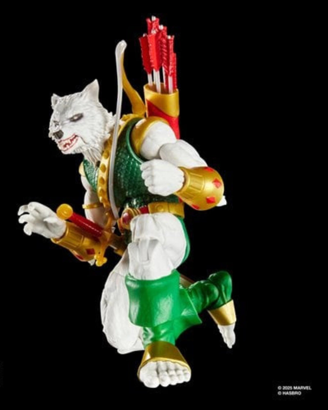 Spider-Man Marvel Legends Magic: The Gathering Man-Wolf 6-Inch Action Figure and Card By Hasbro