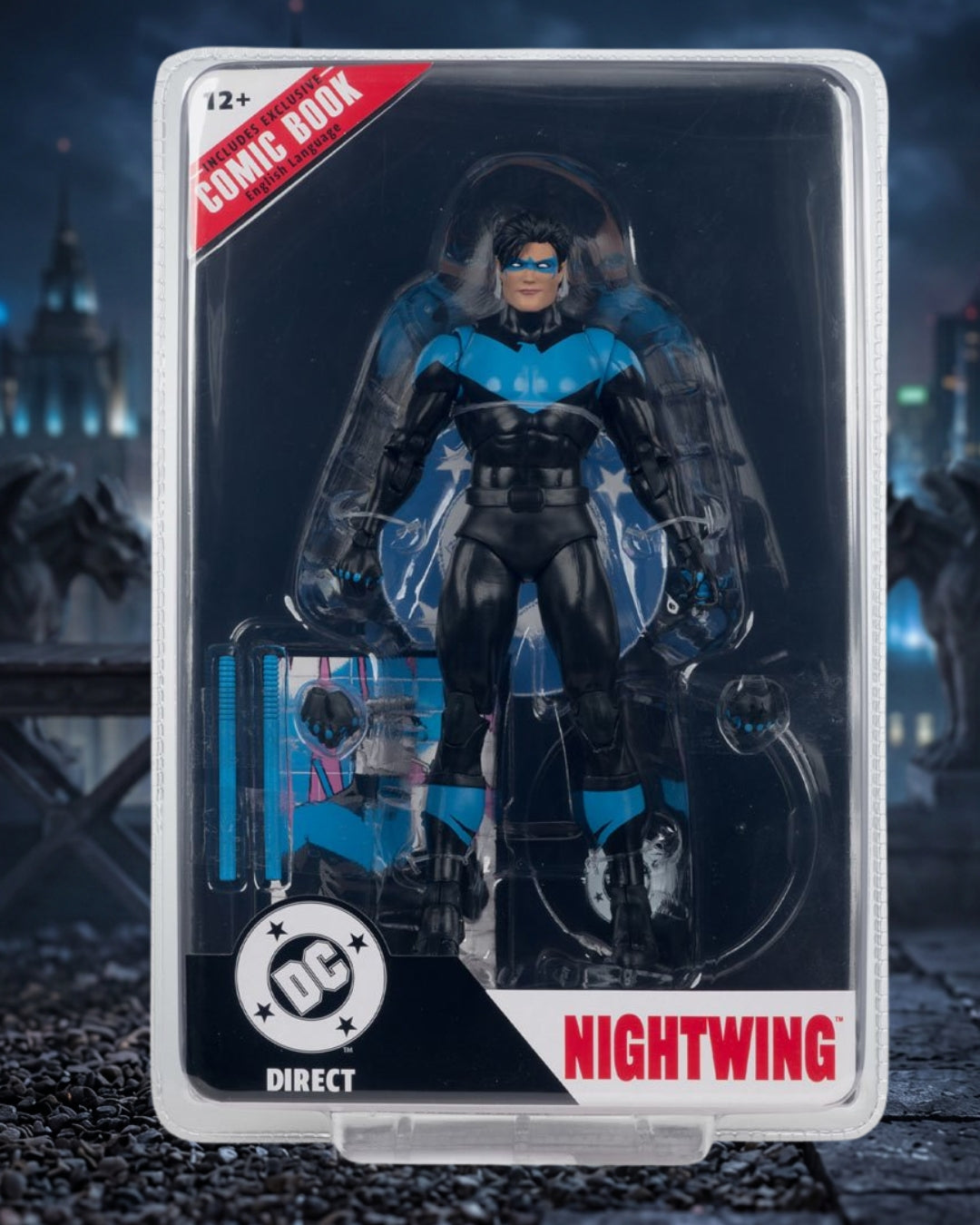 DC Direct Page Punchers Wave 14 Nightwing #81 7-Inch Scale Action Figure with Comic