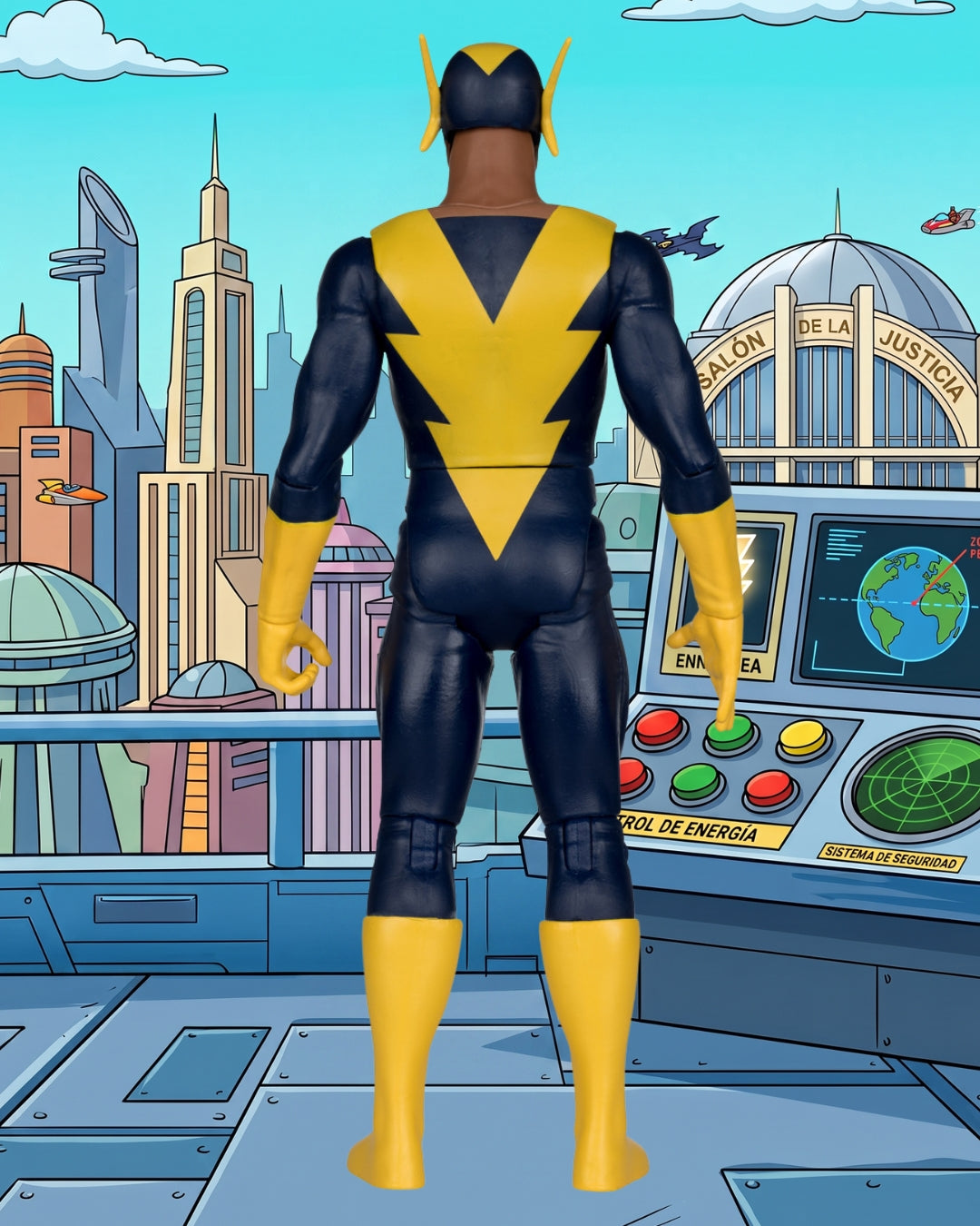 DC Retro Super Friends Black Vulcan 6-Inch Scale Action Figure