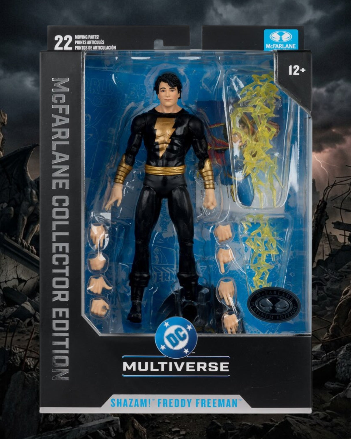 DC Multiverse McFarlane Collector Edition Chase Variant Shazam! Freddy Freeman #55 7-Inch Scale Action Figure