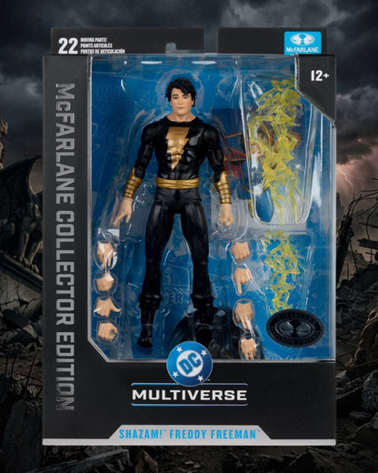 DC Multiverse McFarlane Collector Edition Chase Variant Shazam! Freddy Freeman #55 7-Inch Scale Action Figure