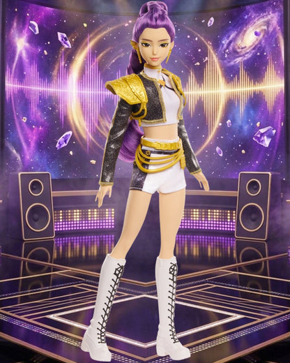 K-Pop Demon Hunters HUNTR/X Rumi Golden Singing Doll By Mattel
