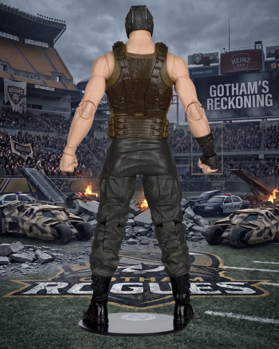 DC Multiverse Deluxe Theatrical Edition The Dark Knight Rises Bane 7-Inch Scale Action Figure