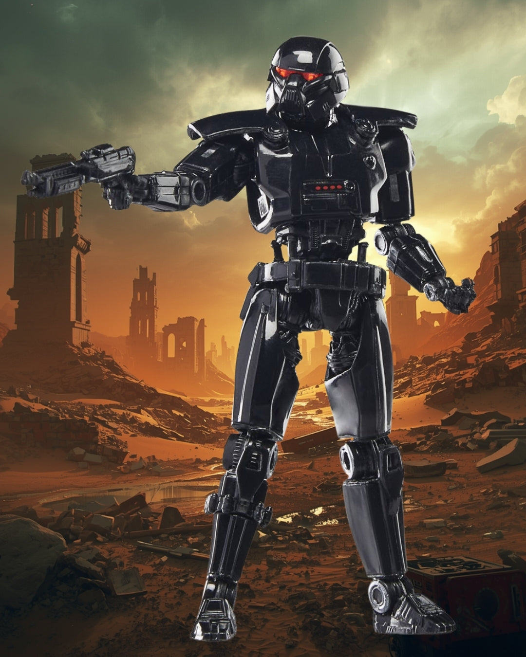 Star Wars The Vintage Collection Dark Trooper – 3 3/4-Inch Action Figure