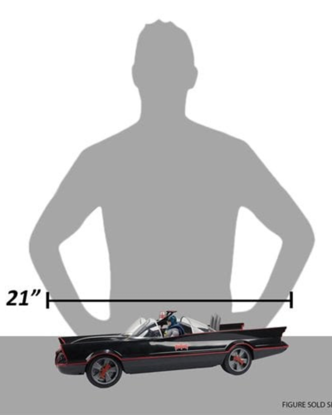 DC Multiverse – Batman Batmobile (Classic TV Series Vehicle) | McFarlane Toys