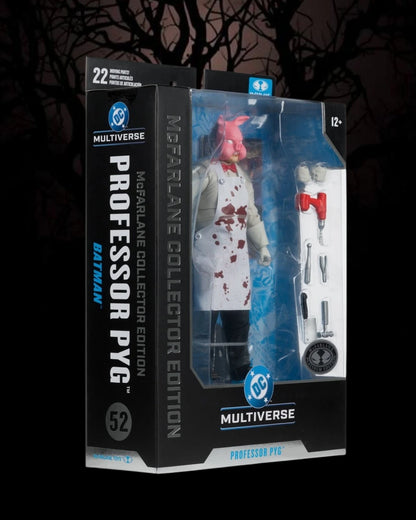 DC McFarlane Collector Edition Professor Pyg Batman 7-Inch Scale Action Figure (Platinum Edition) | McFarlane Toys