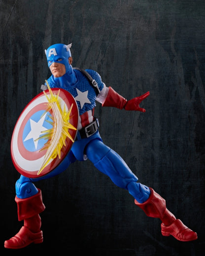 Marvel Legends Series 20th Anniversary Series 1 Captain America 6-inch Action Figure | Hasbro