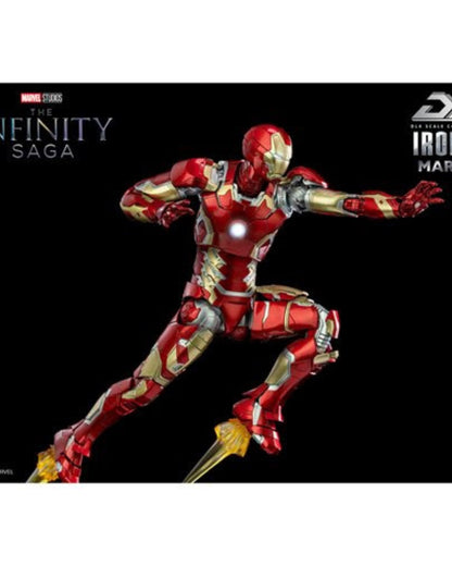 Avengers: Infinity Saga – Iron Man Mark 43 DLX 1:12 Scale Action Figure By Threezero Iron Man Action Figures