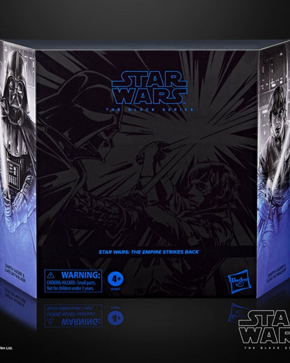Star Wars The Black Series The Empire Strikes Back Darth Vader & Luke Skywalker 6-Inch Action Figures | Hasbro