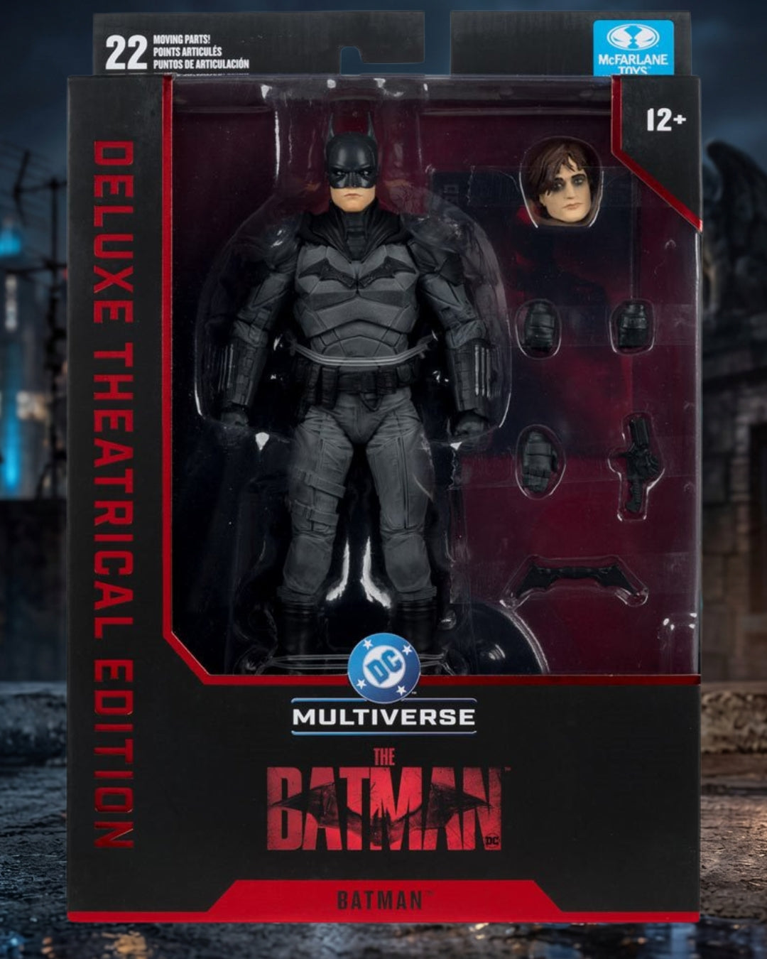 DC Multiverse Deluxe Theatrical Edition The Batman 2022 Batman 7-Inch Scale Action Figure