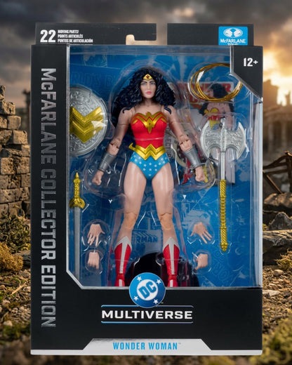 DC McFarlane Collector Edition Wonder Woman 1980s #61 7-Inch Scale Action Figure