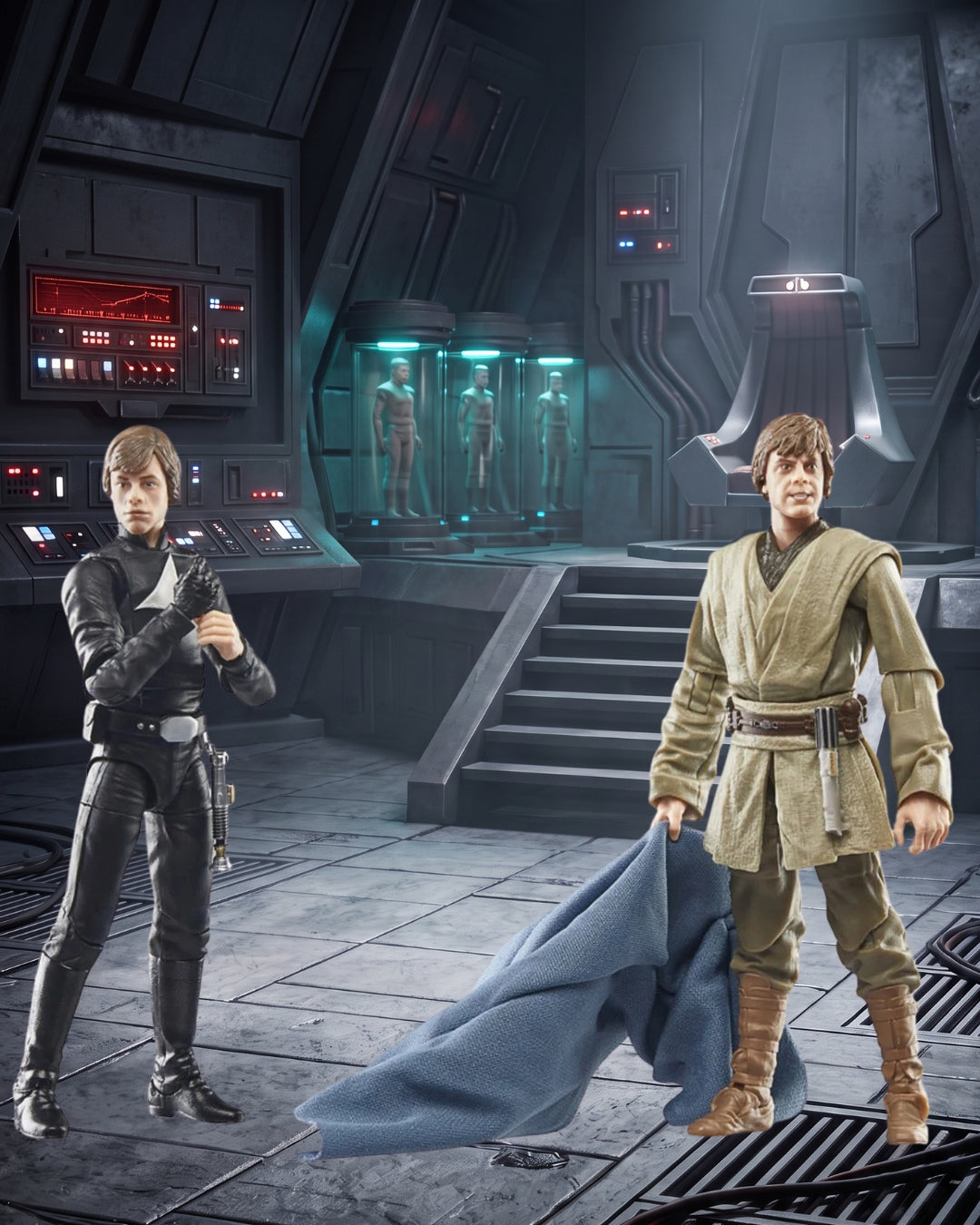 Star Wars The Black Series – The Last Command Luke Skywalker, Luuke, Joruus C'baoth, Mara Jade 6-Inch Action Figures by Hasbro