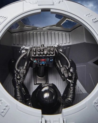 Star Wars The Vintage Collection Darth Vader’s TIE Advanced Vehicle with Carded Action Figure | Hasbro