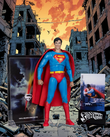DC Multiverse Deluxe Theatrical Edition Wave 3 Superman (1978) – 7-Inch Scale Action Figure