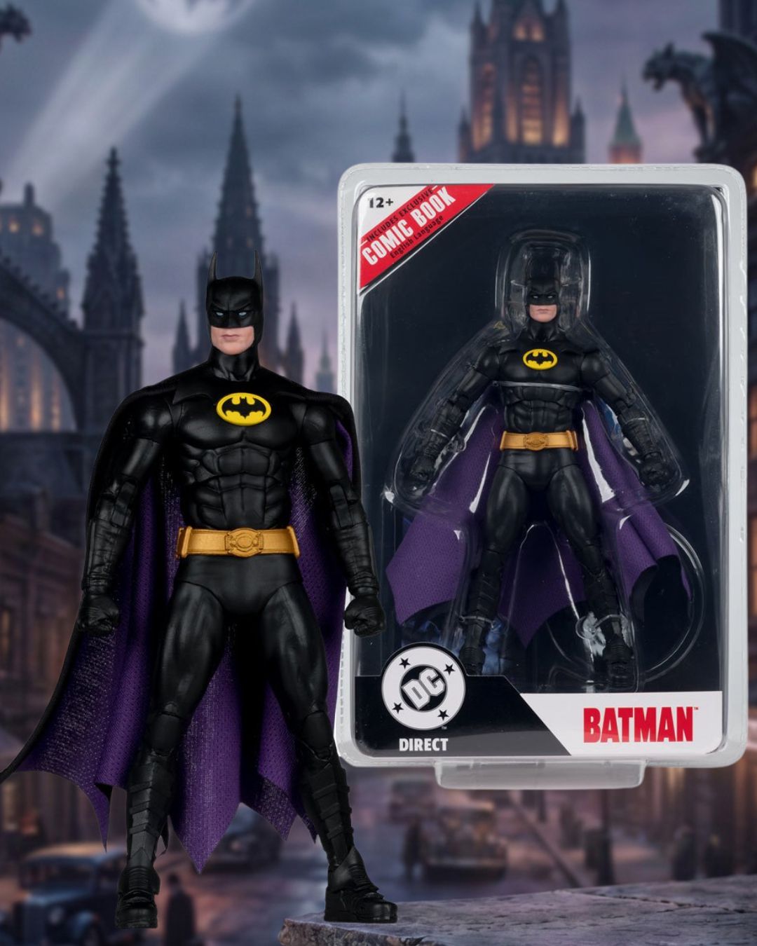 Page Punchers W13 Batman 89 7-Inch Figure with Comic Book