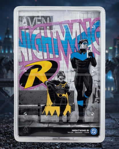 DC Direct Page Punchers Wave 14 Nightwing #81 7-Inch Scale Action Figure with Comic