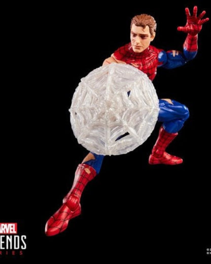 Spider-Man Marvel Legends Magic: The Gathering Battle-Damaged Spider-Man 6-Inch Action Figure and Card By Hasbro