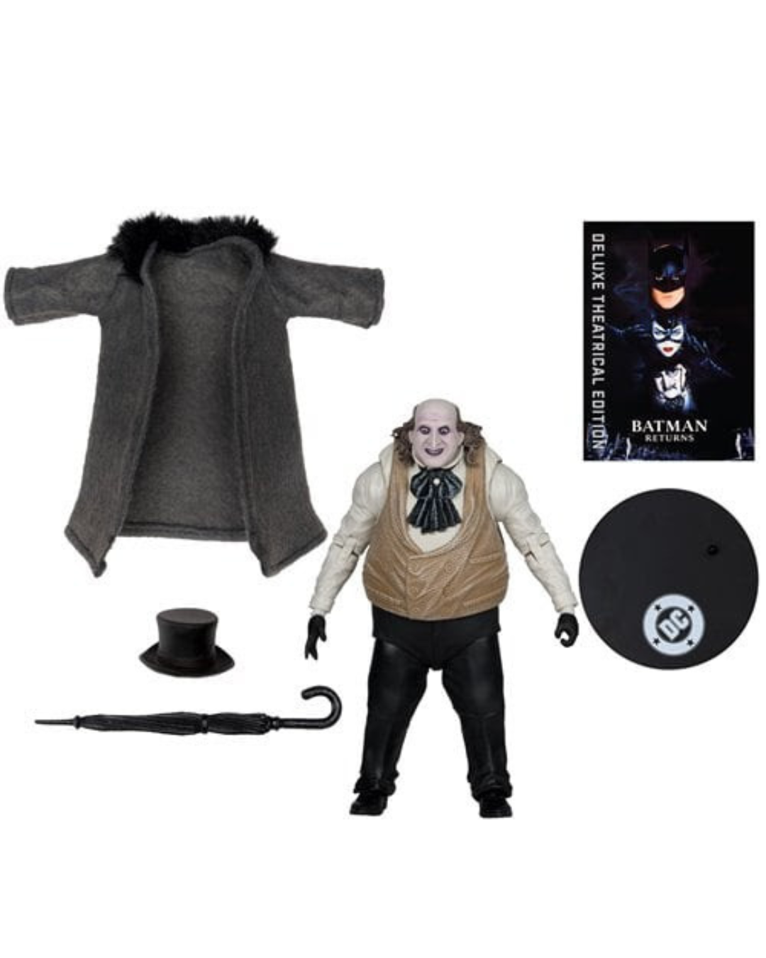 DC Multiverse Deluxe Theatrical Edition – Batman Returns The Penguin (7-Inch Scale Action Figure) By McFarlane Toys | Batman Collection