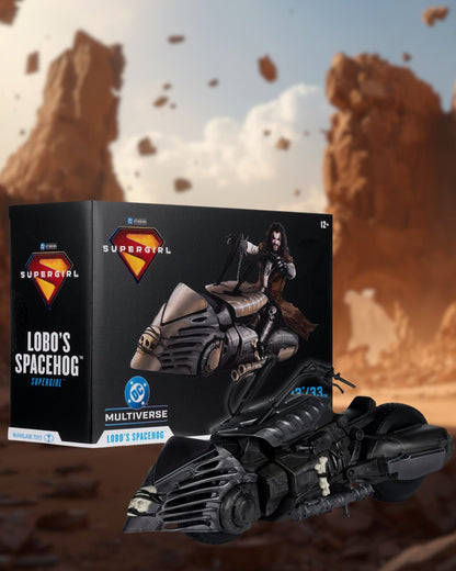 DC Multiverse Supergirl Movie Lobo's Spacehog Vehicle