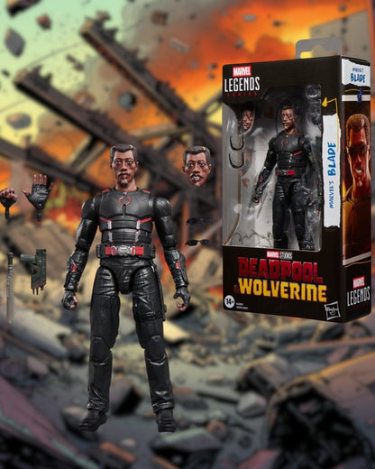 Deadpool & Wolverine Marvel Legends Blade – 6-Inch Action Figure