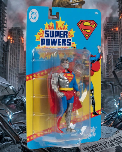 DC Super Powers Cyborg Superman 4 1/2-Inch Scale Action Figure