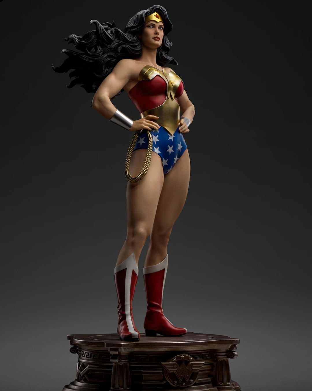 Wonder Woman DC Trinity – Quarter Scale Statue By Iron Studios