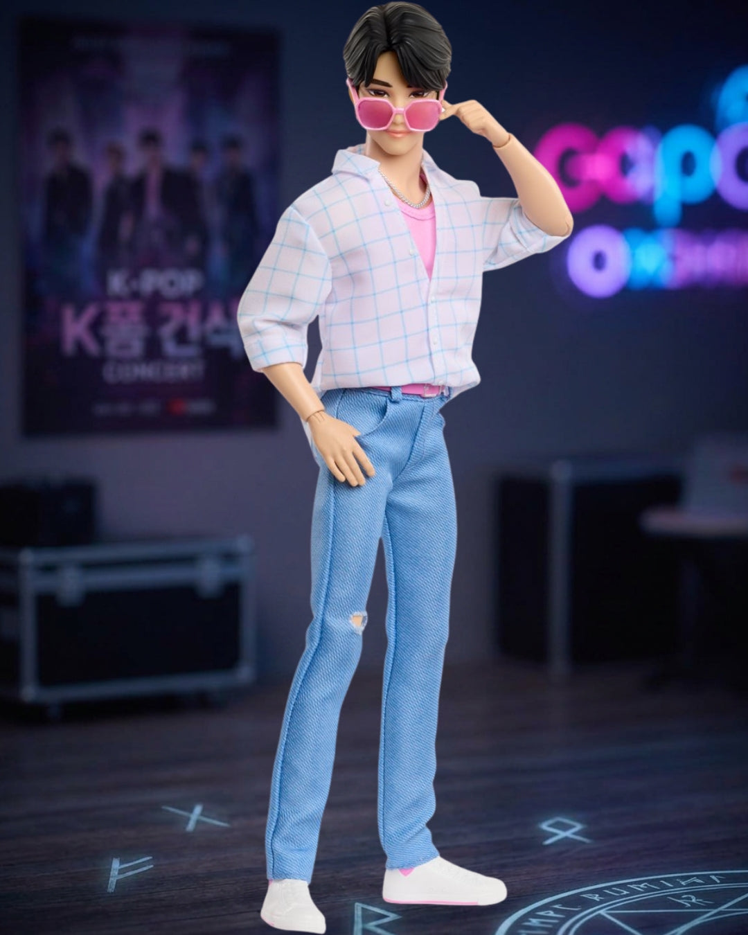 K-Pop Demon Hunters Saja Boys Jinu Soda Pop Doll By Mattel