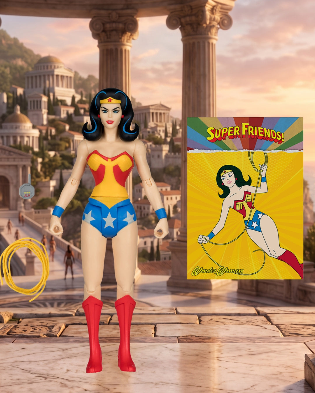 DC Retro Super Friends Wonder Woman 6-Inch Scale Action Figure