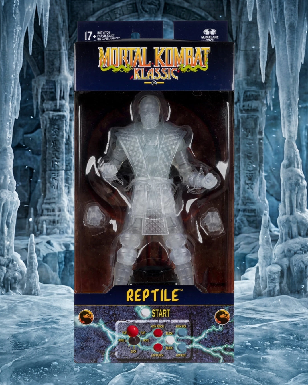 Mortal Kombat Klassic Reptile Invisible 7-Inch Scale Action Figure
