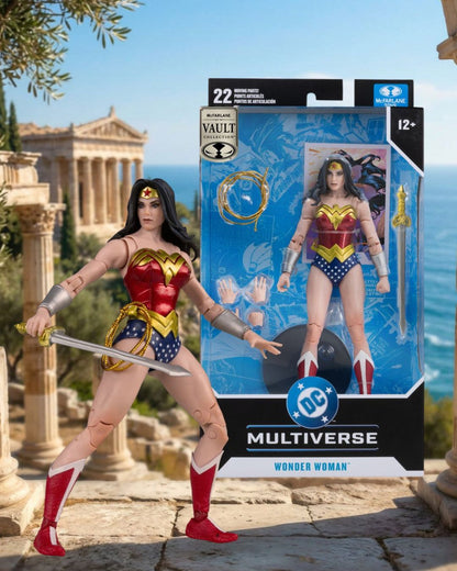 DC Multiverse McFarlane Vault Collection Wave 1 Wonder Woman Classic 7-Inch Scale Action Figure