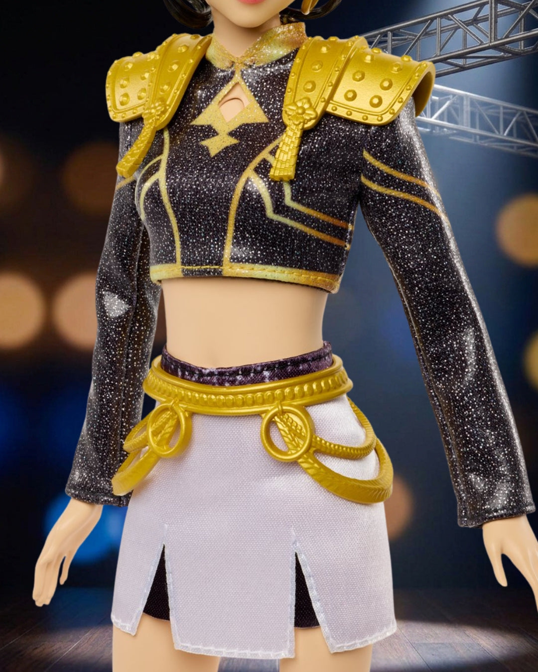 K-Pop Demon Hunters HUNTR/X Zoey Golden Singing Doll By Mattel
