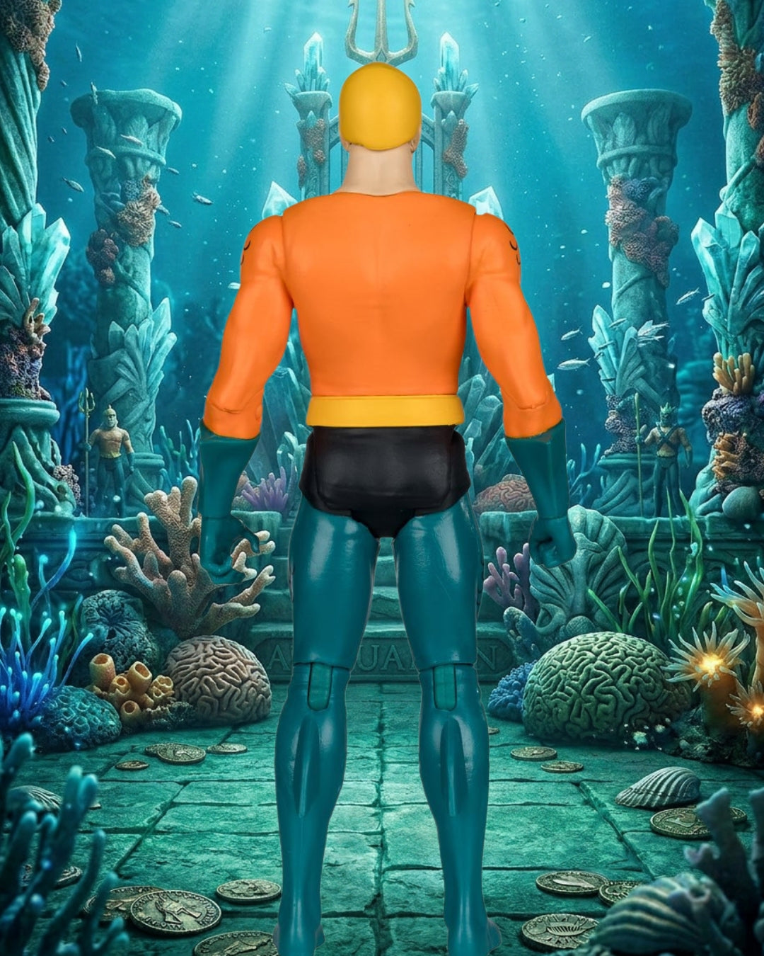 Super Friends "Evil" Aquaman Chase Variant 6-Inch Scale Action Figure