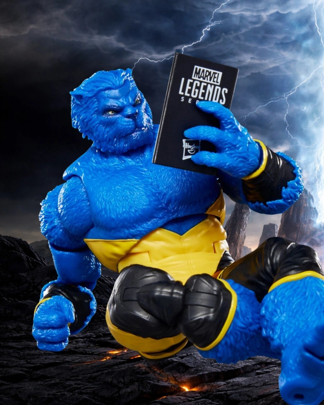 Astonishing X-Men Marvel Legends Series Beast 6-Inch Action Figure | Hasbro