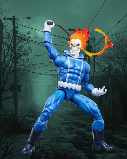 Ghost Rider Marvel Legends Series Johnny Blaze 6-Inch Action Figure with Motorcycle