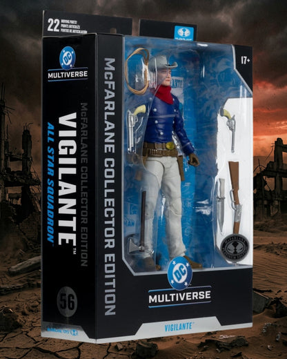 DC Multiverse McFarlane Collector Edition Chase Variant Vigilante All-Star Squadron #56 7-Inch Scale Action Figure
