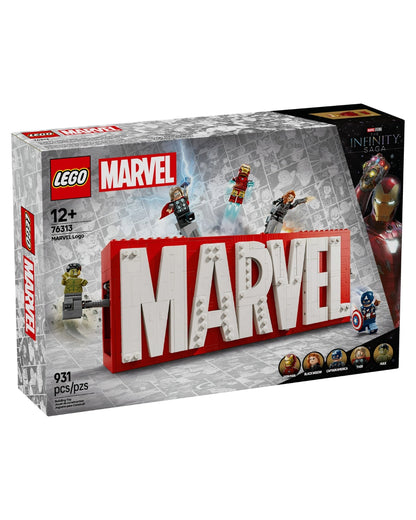 LEGO® MARVEL Logo & Minifigures (76313) By LEGO | Marvel Avengers Collection