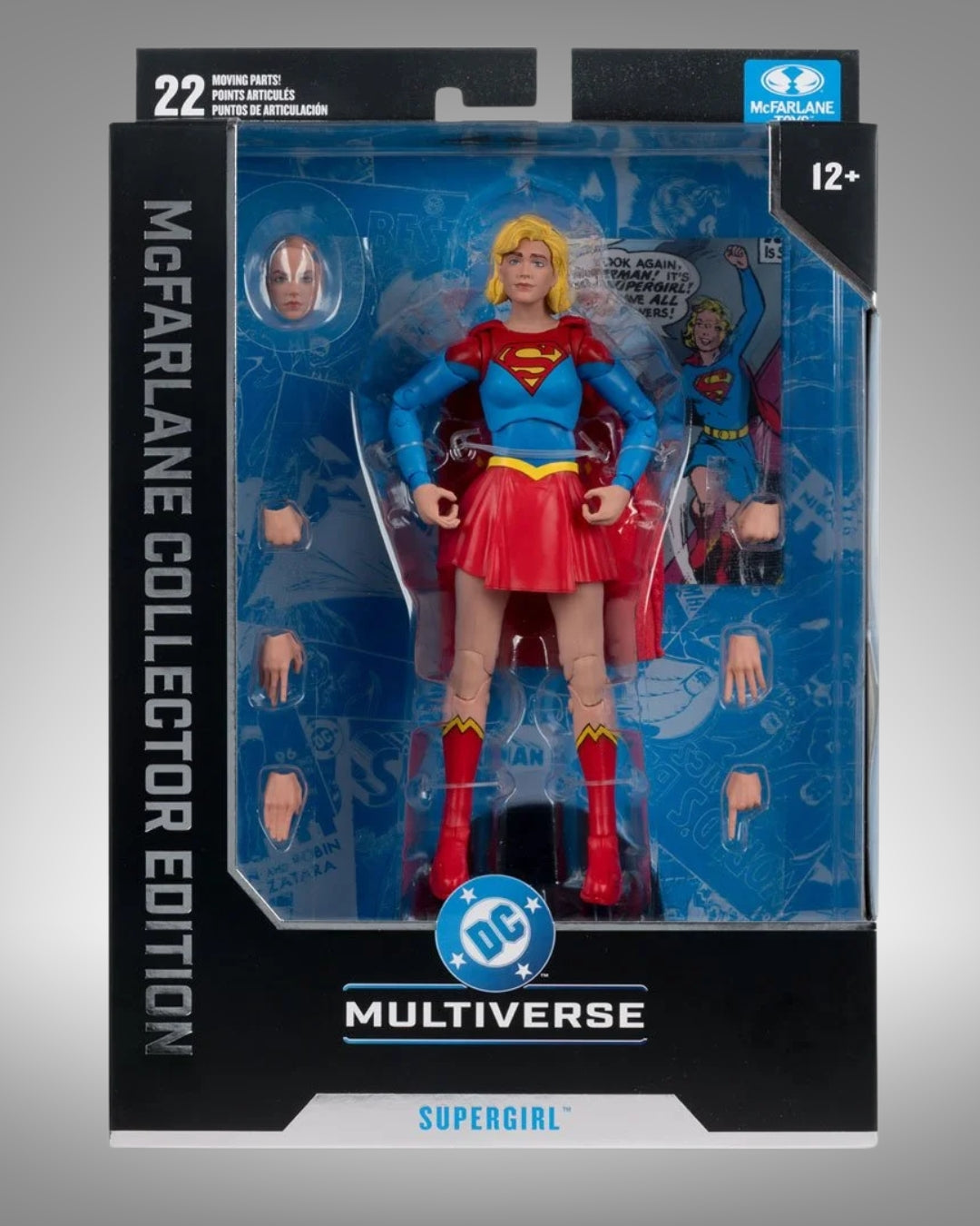 DC Multiverse McFarlane Collector Edition Chase Variant Supergirl Action Comics #59 7-Inch Scale Action Figure