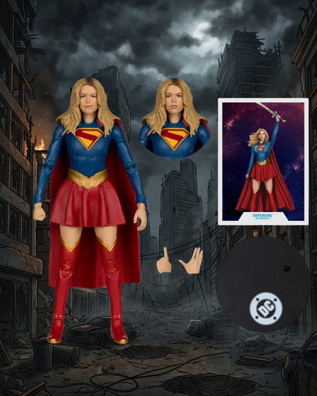 DC Multiverse Supergirl Movie 7-Inch Scale Action Figure