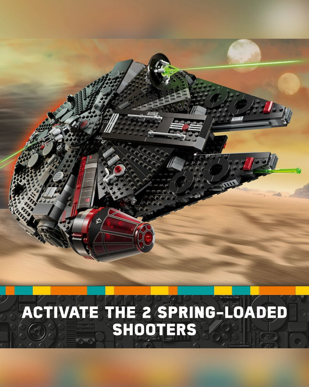 LEGO® Star Wars The Dark Falcon (75389) By LEGO | Star Wars Rebuild the Galaxy Collection