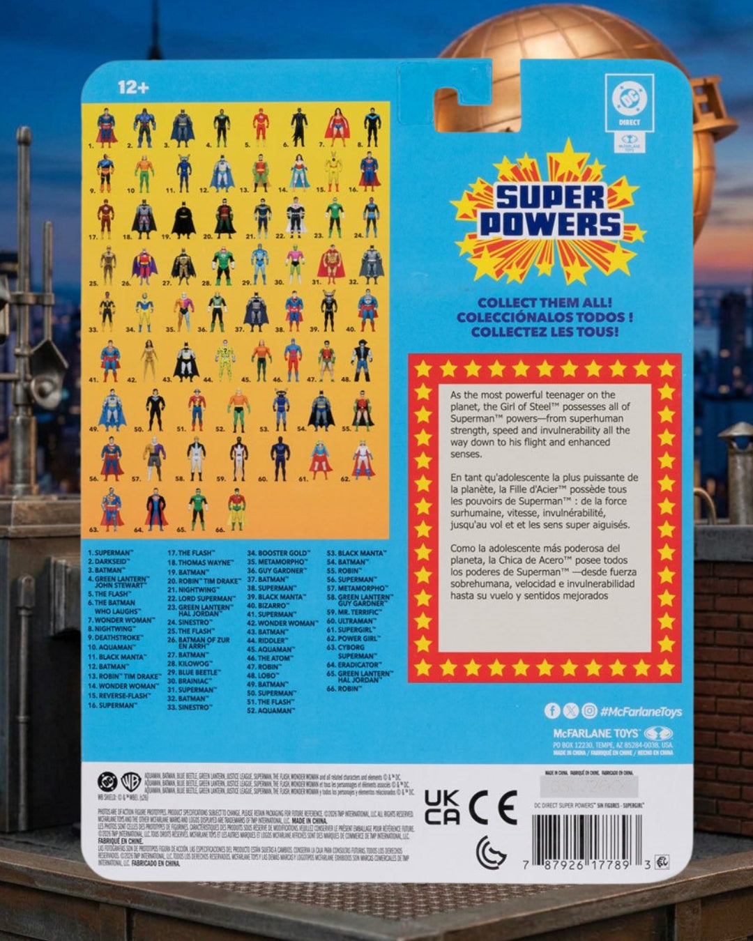 DC Super Powers Supergirl 4 1/2-Inch Scale Action Figure