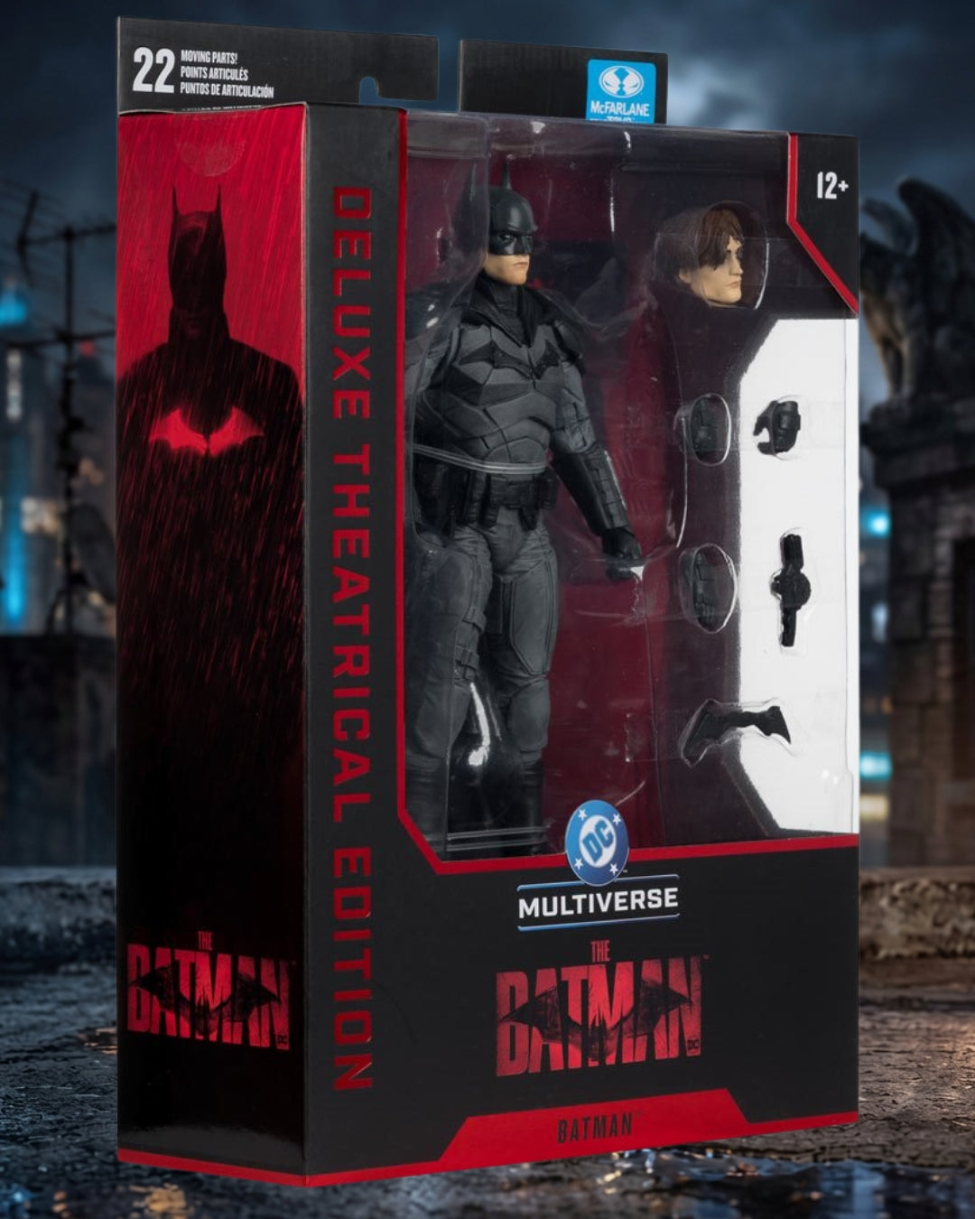 DC Multiverse Deluxe Theatrical Edition The Batman 2022 Batman 7-Inch Scale Action Figure