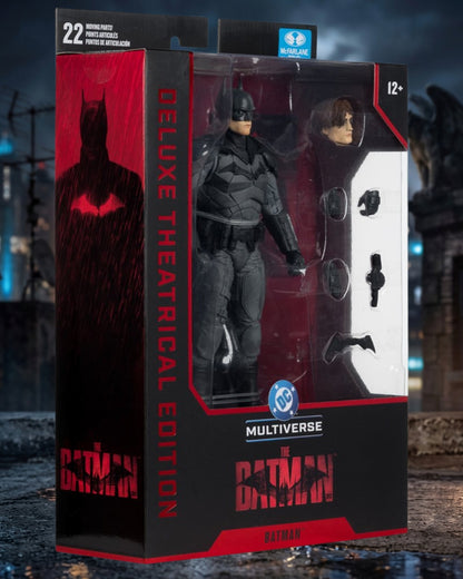 DC Multiverse Deluxe Theatrical Edition The Batman 2022 Batman 7-Inch Scale Action Figure
